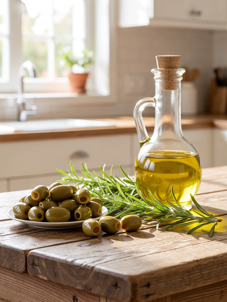 Ingredientes mediterráneos saludables